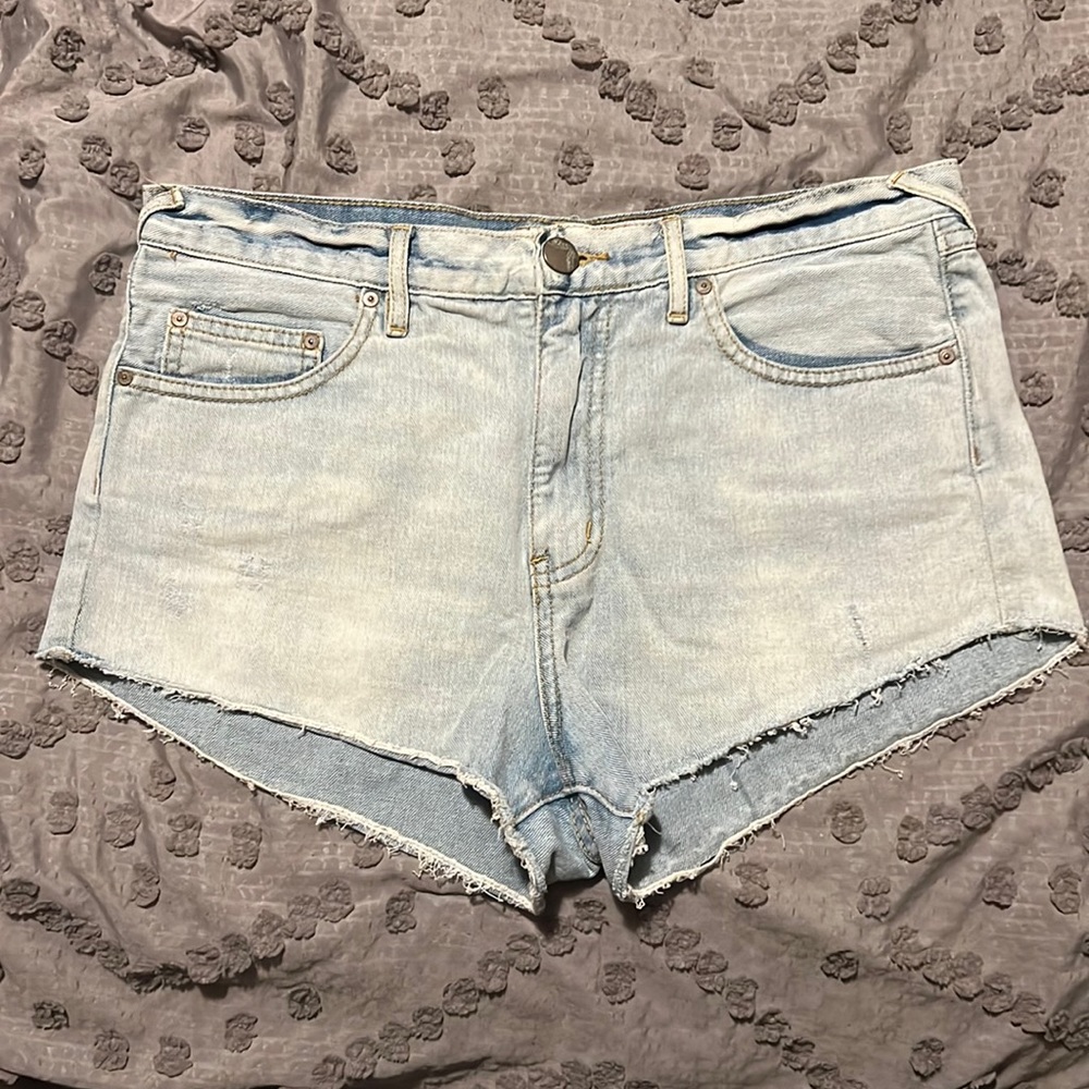 Free People Jean Shorts Size 29